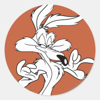Adesivo WILE E. COYOTE™ Satisfeito