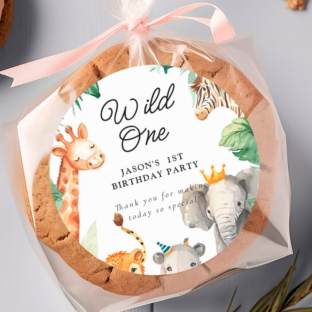 Adesivo Wille One Safari Birthday (Criador carregado)