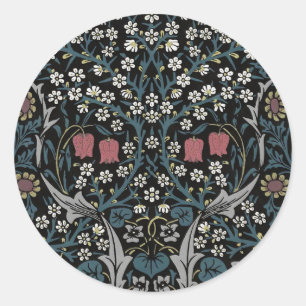 Adesivo William Morris Blackthorn Floral Art Nouveau