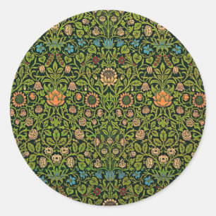 Adesivo William Morris - Columbine, verde escuro, Case-Mat