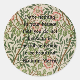 Adesivo William Morris Cote