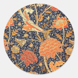 Adesivo William Morris Cray Floral Art Nouveau Pattern
