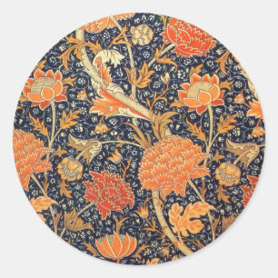 Adesivo William Morris Cray Floral Art Nouveau Pattern