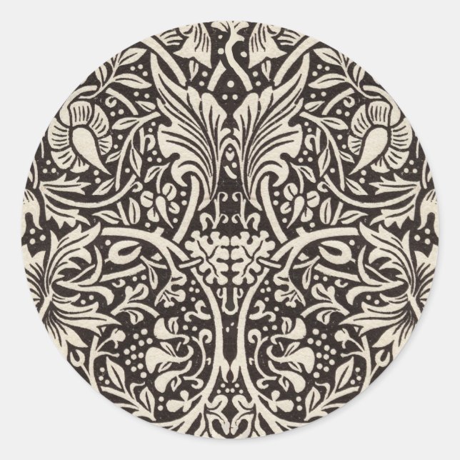 Adesivo William Morris Daffodil Floral Wallpaper (Frente)