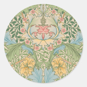 Adesivo William Morris Flor de Murta Floral Botânico
