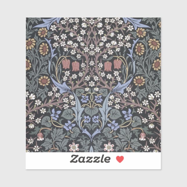 Adesivo William Morris - Padrão Blackthorn (Folha)