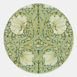 Adesivo William Morris Pimpernel Floral Blue Wallpaper
