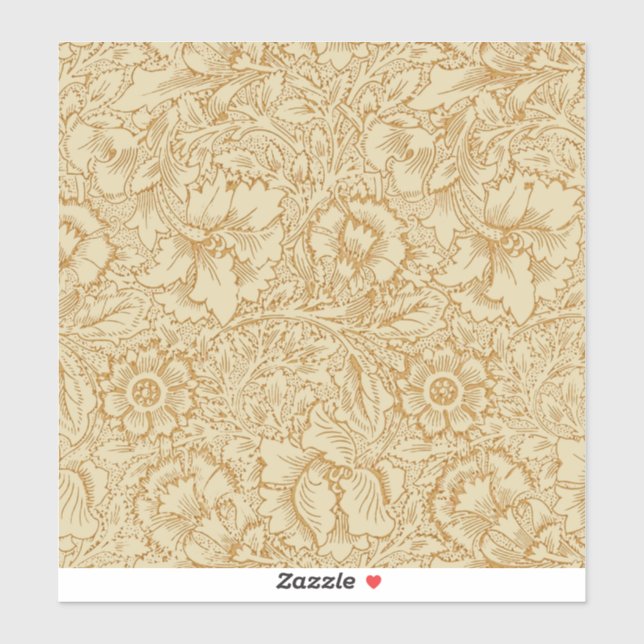 Adesivo William Morris Poppy Floral Wallpaper (Folha)