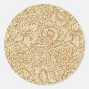 Adesivo William Morris Poppy Floral Wallpaper
