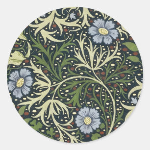 Adesivo William Morris Seaweed Pattern Floral Vintage Art