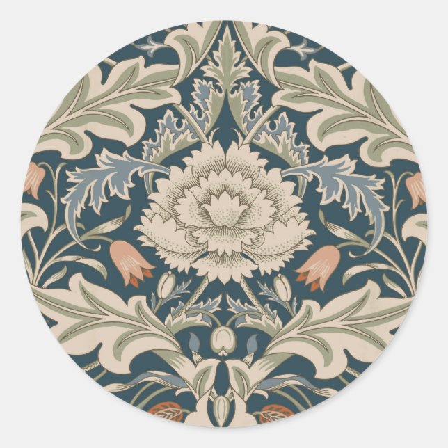 Adesivo William Morris Severn Floral Garden Flower Classic (Frente)