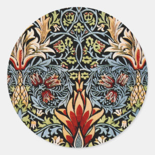 Adesivo William Morris Snakeshead Padrão Floral