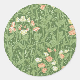 Adesivo William Morris Sweet Pea Floral Design
