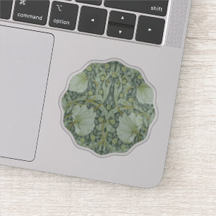 Adesivo William Morris, teste padrão do nouveau da arte,