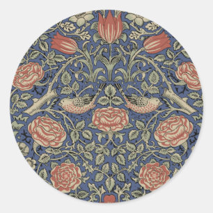 Adesivo William Morris Tudor Rosa Wallpaper