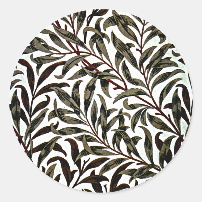 Adesivo William Morris - Willow Bough, (Frente)