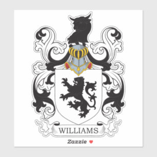 Adesivo Williams Family Crest