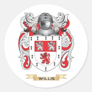 Adesivo Willis Family Crest (Casaco de Armas)