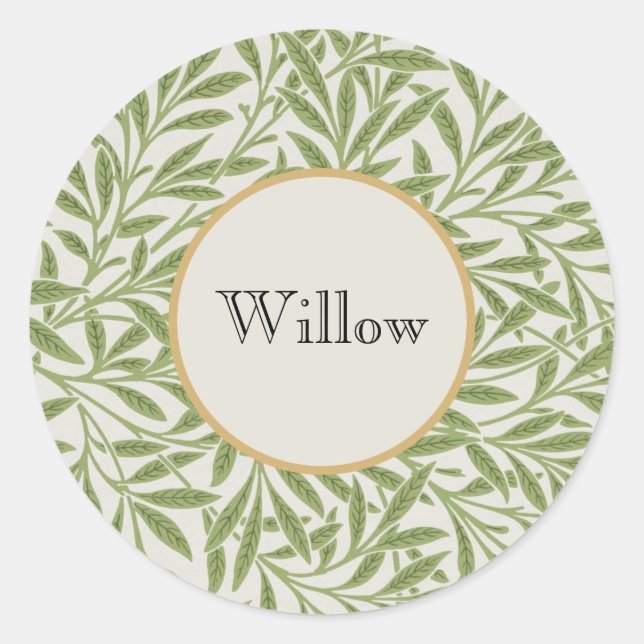 Adesivo Willow Boughs by William Morris (Frente)