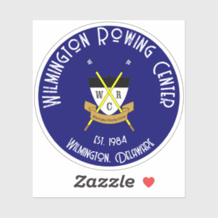 Adesivo Wilmington Rears Center Round Vinyl Sticker Blue
