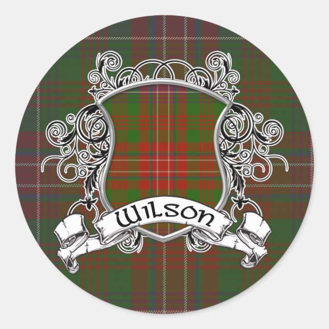 Adesivo Wilson Tartan Shield (Frente)