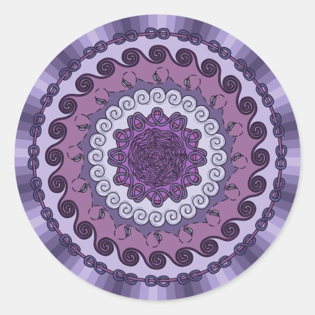 Adesivo Wind Mandala Sticker (Frente)