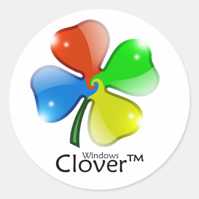 Adesivo Windows Clover Edition (Frente)