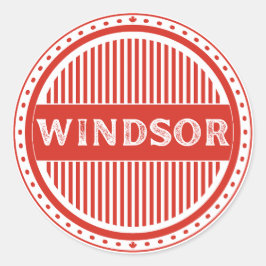 Adesivo Windsor City Pride Emblem – Canadian Identity