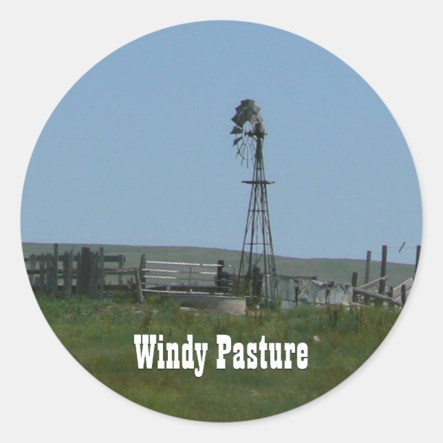 Adesivo Windy Pasture (Frente)