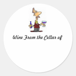 Adesivo Wine_Taster, vinho da adega de