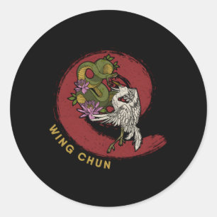 Adesivo Wing Chun Mial-Karate Chinês