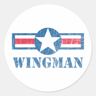 Adesivo Wingman Vintage