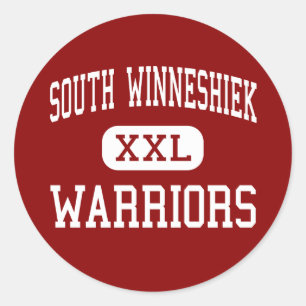 Adesivo Winneshiek sul - guerreiros - alto - Calmar Iowa