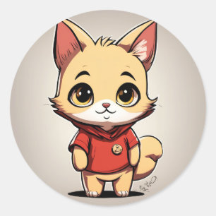 Adesivo Winnie the Pooh Cat V3 Sticker