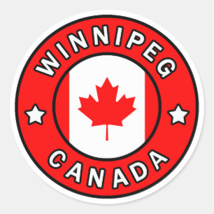 Adesivo Winnipeg Canadá