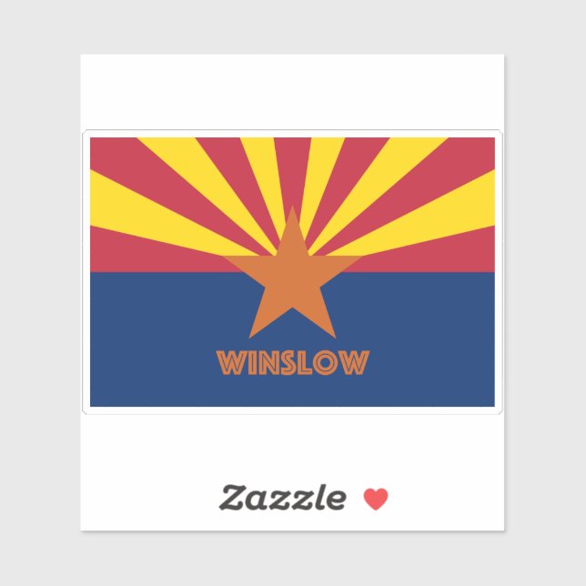 Adesivo Winslow AZ (Folha)