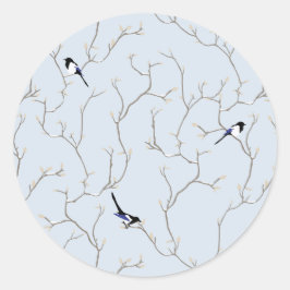 Adesivo Winter Birds