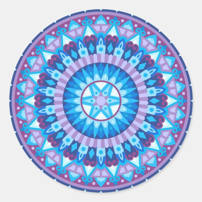 Adesivo Winter Mandala (Frente)