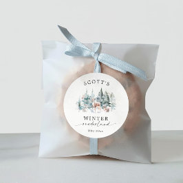 Adesivo Winter ONEderland Forest Animals 1st Birthday