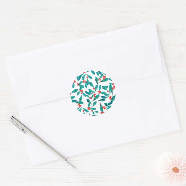 Adesivo Winterberry (Festivo) (Envelope)