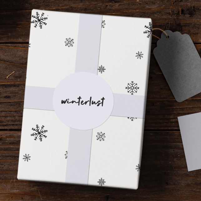 Adesivo Winterust | Natal moderno minimalista (Criador carregado)