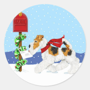 Adesivo Wire Fox Christmas Mail
