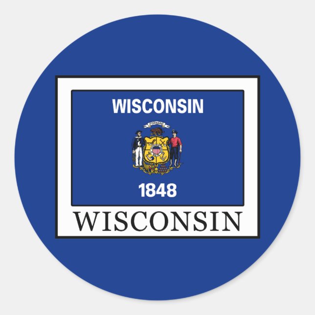 Adesivo Wisconsin (Frente)
