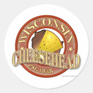Adesivo Wisconsin Cheesehead Seal