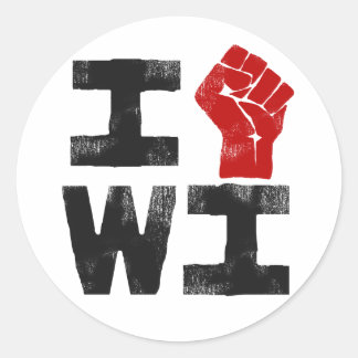 Adesivo Wisconsin Solidariedade