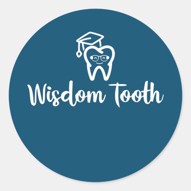 Adesivo Wisdom tooth Dentist Dental hygienist Doctor (Frente)