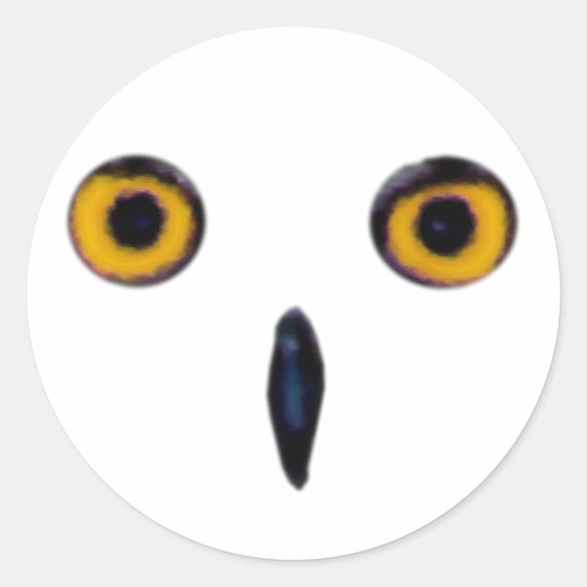Adesivo Wise Old Owl Eyes (Frente)