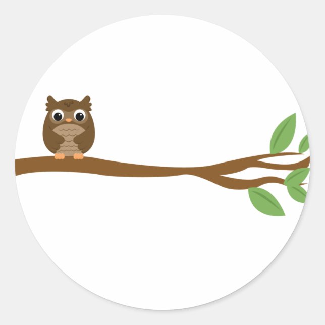 Adesivo Wise Owl (Frente)