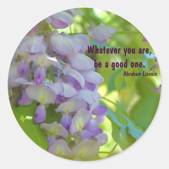 Adesivo Wisteria Flower Attitude Cote (Frente)