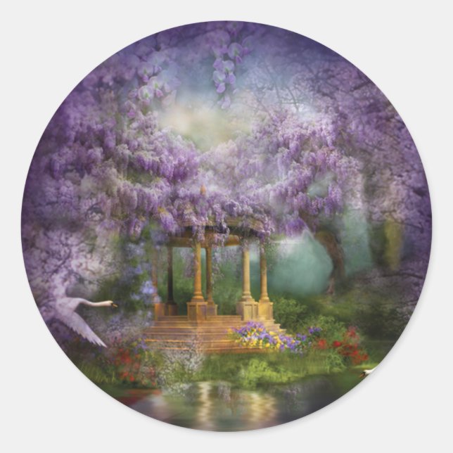 Adesivo Wisteria Lake Art Stickers (Frente)